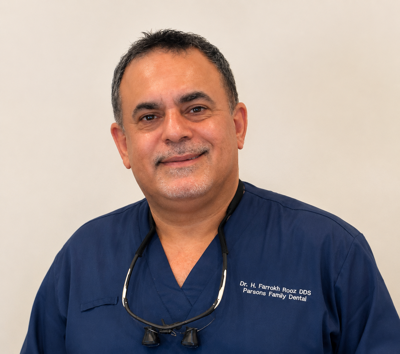 Dr. H. Farrokhrooz of Parsons Family Dental